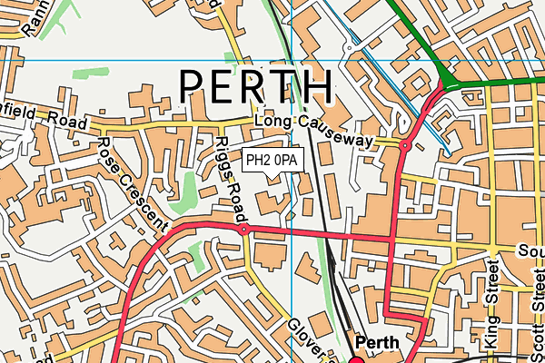 Map of ALLT GOBLACH LLP at district scale