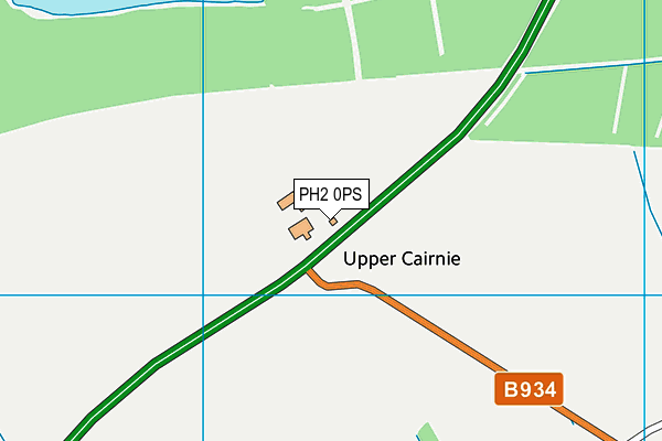 PH2 0PS map - OS VectorMap District (Ordnance Survey)