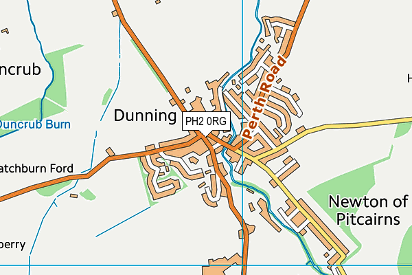 PH2 0RG map - OS VectorMap District (Ordnance Survey)