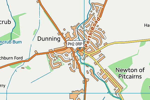 PH2 0RP map - OS VectorMap District (Ordnance Survey)