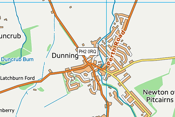 PH2 0RQ map - OS VectorMap District (Ordnance Survey)