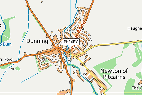 PH2 0RY map - OS VectorMap District (Ordnance Survey)