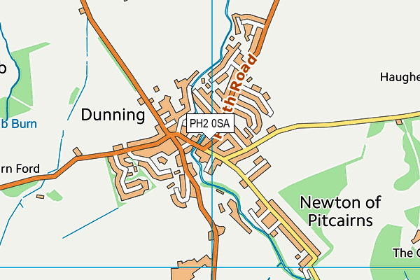 PH2 0SA map - OS VectorMap District (Ordnance Survey)