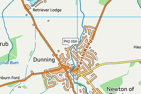 PH2 0SH map - OS VectorMap District (Ordnance Survey)