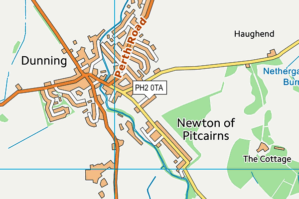 PH2 0TA map - OS VectorMap District (Ordnance Survey)