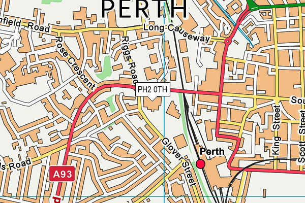 PH2 0TH map - OS VectorMap District (Ordnance Survey)