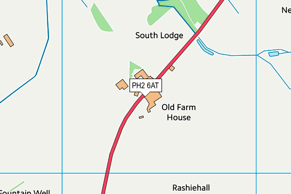 PH2 6AT map - OS VectorMap District (Ordnance Survey)