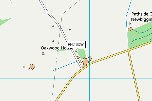 PH2 6DW map - OS VectorMap District (Ordnance Survey)