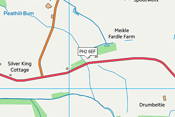 PH2 6EF map - OS VectorMap District (Ordnance Survey)