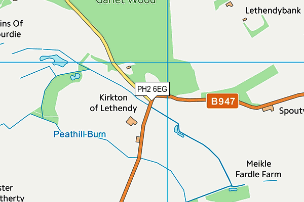 PH2 6EG map - OS VectorMap District (Ordnance Survey)