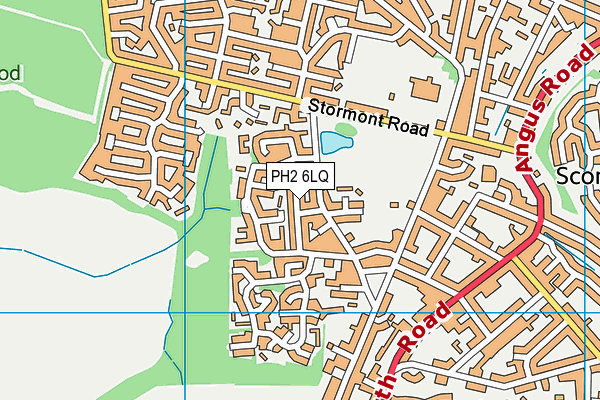 PH2 6LQ map - OS VectorMap District (Ordnance Survey)