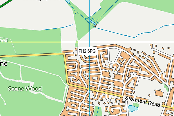 PH2 6PG map - OS VectorMap District (Ordnance Survey)