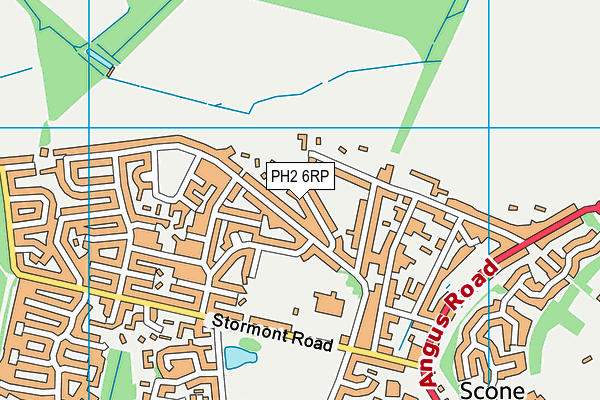 PH2 6RP map - OS VectorMap District (Ordnance Survey)