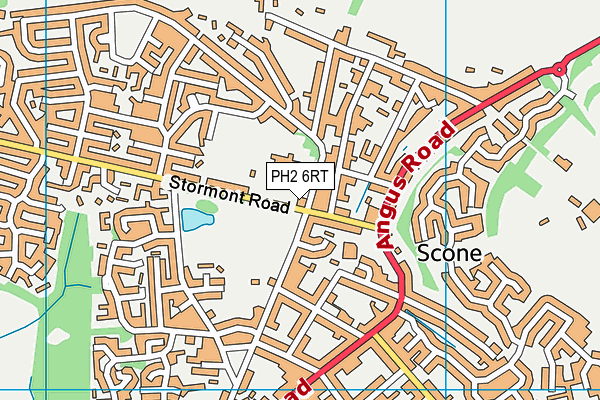 PH2 6RT map - OS VectorMap District (Ordnance Survey)