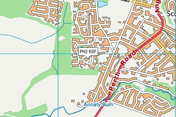 PH2 6SF map - OS VectorMap District (Ordnance Survey)