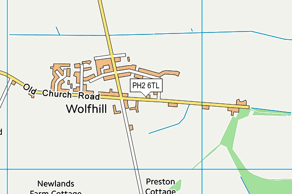 PH2 6TL map - OS VectorMap District (Ordnance Survey)