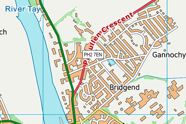 PH2 7EN map - OS VectorMap District (Ordnance Survey)