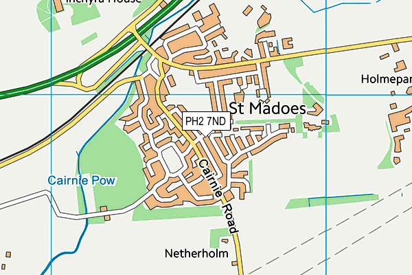 PH2 7ND map - OS VectorMap District (Ordnance Survey)