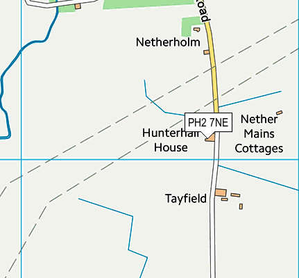 PH2 7NE map - OS VectorMap District (Ordnance Survey)