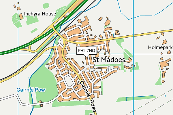 PH2 7NQ map - OS VectorMap District (Ordnance Survey)