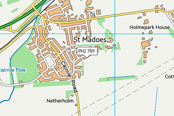 PH2 7NY map - OS VectorMap District (Ordnance Survey)