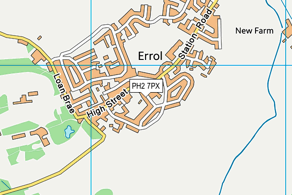 PH2 7PX map - OS VectorMap District (Ordnance Survey)