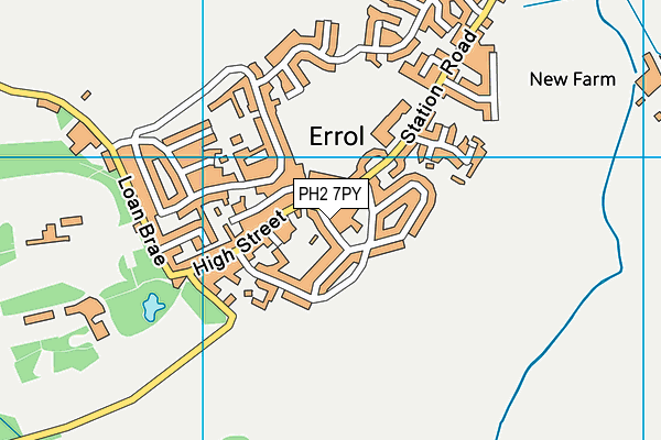 PH2 7PY map - OS VectorMap District (Ordnance Survey)