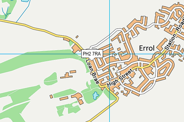 PH2 7RA map - OS VectorMap District (Ordnance Survey)