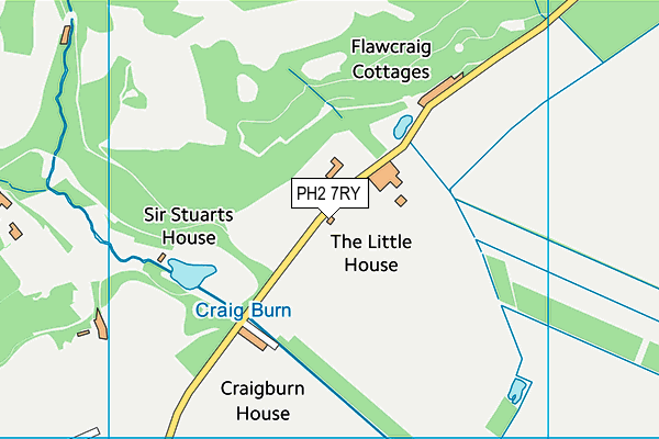 PH2 7RY map - OS VectorMap District (Ordnance Survey)