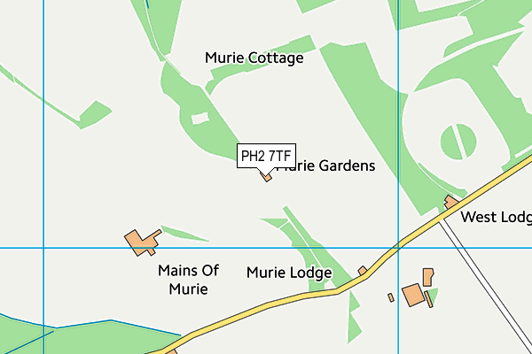 PH2 7TF map - OS VectorMap District (Ordnance Survey)