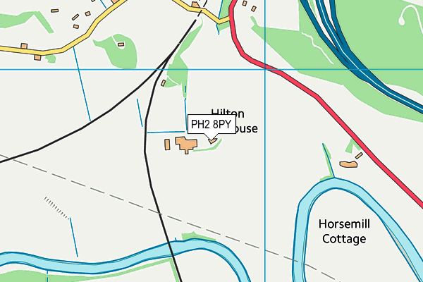 PH2 8PY map - OS VectorMap District (Ordnance Survey)