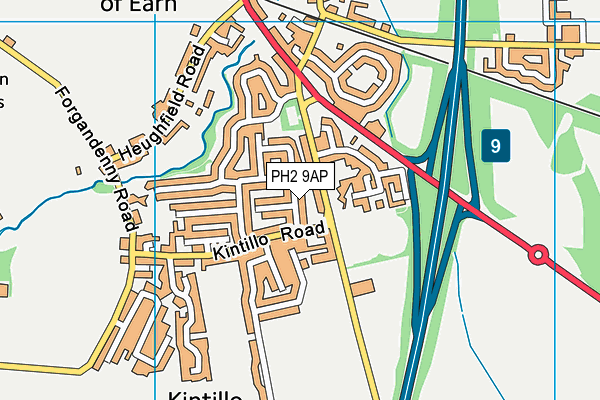 PH2 9AP map - OS VectorMap District (Ordnance Survey)