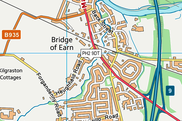 PH2 9DT map - OS VectorMap District (Ordnance Survey)