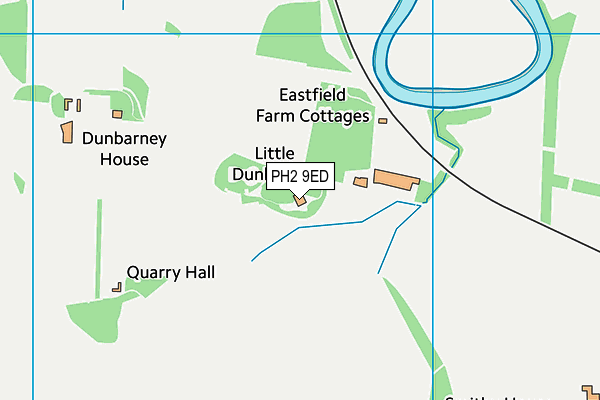 PH2 9ED map - OS VectorMap District (Ordnance Survey)