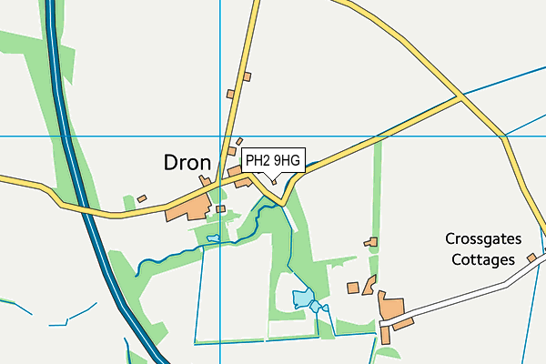 PH2 9HG map - OS VectorMap District (Ordnance Survey)