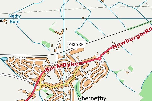 PH2 9RR map - OS VectorMap District (Ordnance Survey)