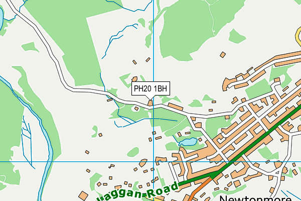 PH20 1BH map - OS VectorMap District (Ordnance Survey)