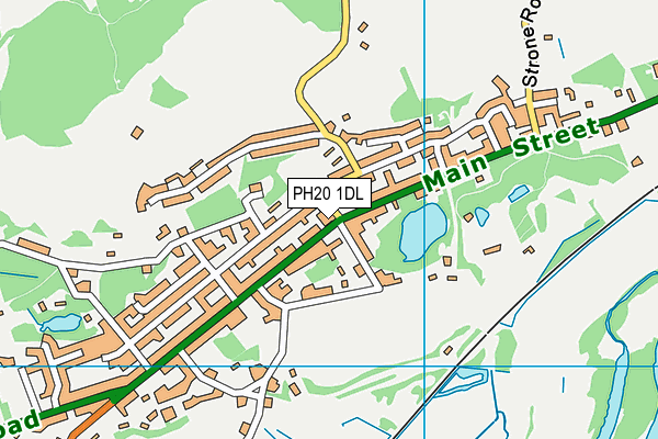 PH20 1DL map - OS VectorMap District (Ordnance Survey)