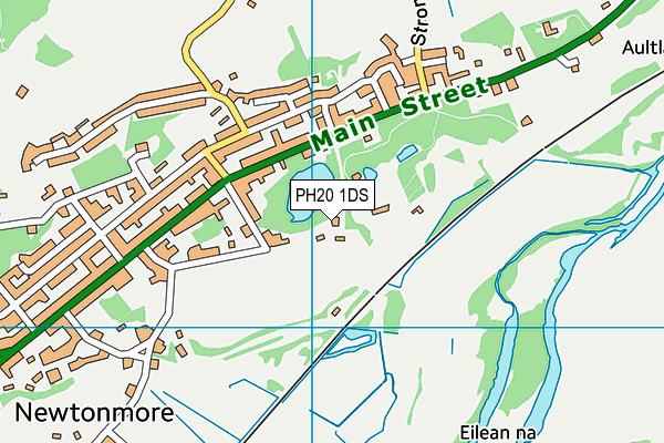 PH20 1DS map - OS VectorMap District (Ordnance Survey)