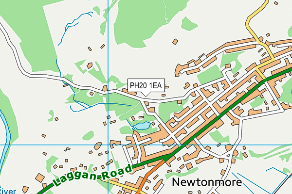 PH20 1EA map - OS VectorMap District (Ordnance Survey)