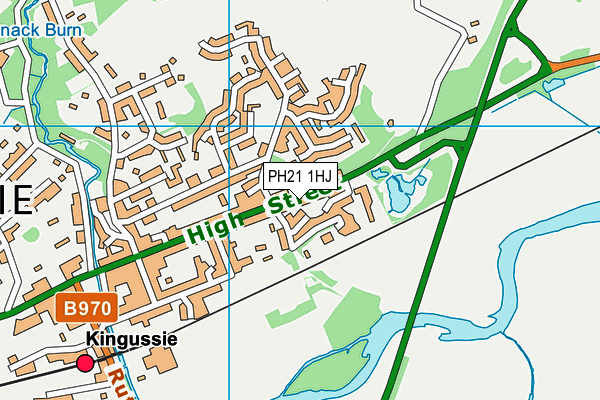 PH21 1HJ map - OS VectorMap District (Ordnance Survey)