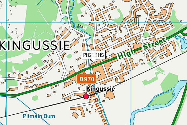 Map of AVIEMORE TAXIS LIMITED at district scale