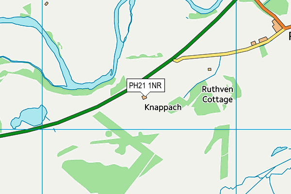 PH21 1NR map - OS VectorMap District (Ordnance Survey)