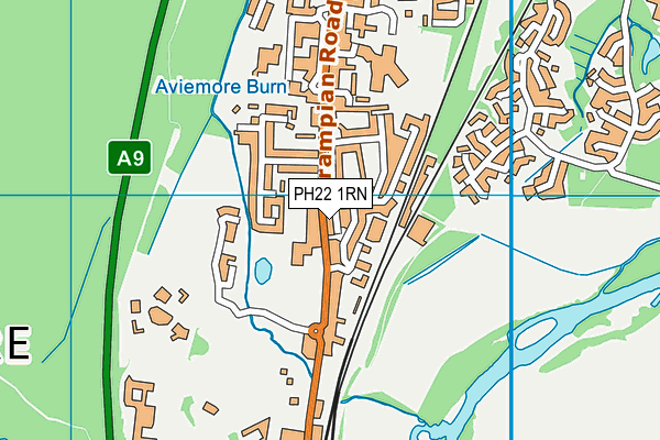 PH22 1RN map - OS VectorMap District (Ordnance Survey)