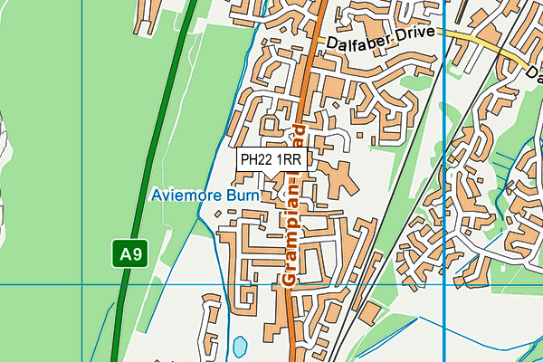 PH22 1RR map - OS VectorMap District (Ordnance Survey)