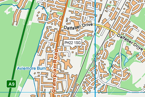 PH22 1SG map - OS VectorMap District (Ordnance Survey)