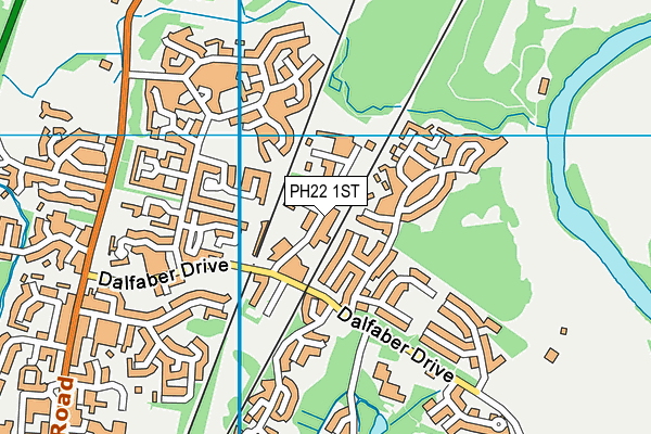 PH22 1ST map - OS VectorMap District (Ordnance Survey)