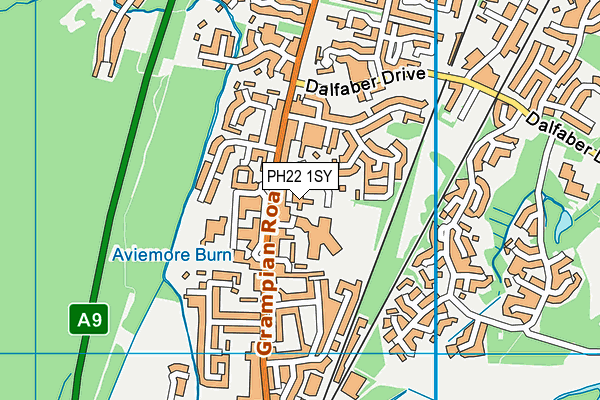 PH22 1SY map - OS VectorMap District (Ordnance Survey)