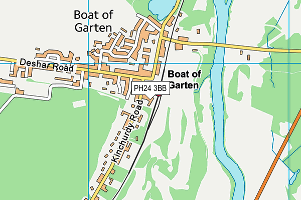 PH24 3BB map - OS VectorMap District (Ordnance Survey)