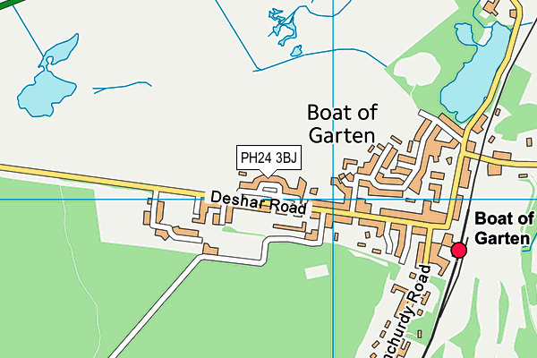 PH24 3BJ map - OS VectorMap District (Ordnance Survey)